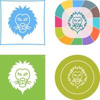 diseño de icono de león vector