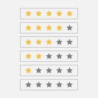 Star Rating Vector