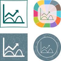 Trend in Graph Icon vector