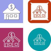 Residential Icon Design vector