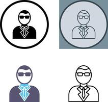 Casino Manager Icon vector