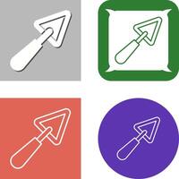 Trowel Icon Design vector