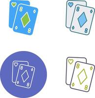 Poker Icon Design vector