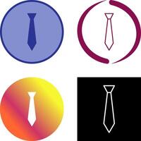 Tie Icon Design vector