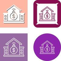 Debt Icon Design vector