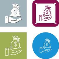 Income Icon Design vector