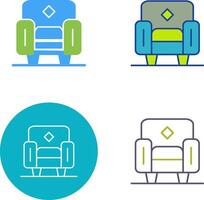 diseño de icono de sillón vector