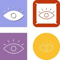 Eye Icon Design vector