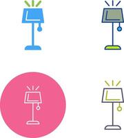 Lamp Icon Design vector