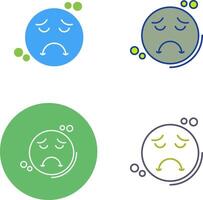 Sad Icon Design vector