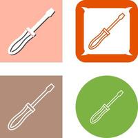 Screwdriver Icon Design vector