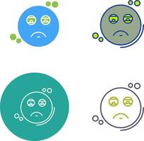 Tired Icon Design vector