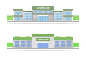 Supermarket in vector