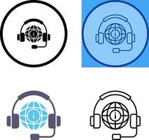 Call Center Icon Design vector