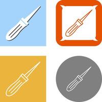 Awl Icon Design vector