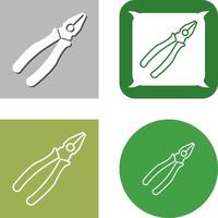 Pliers Icon Design vector