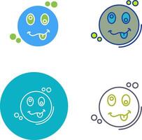 Silly Icon Design vector