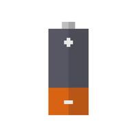 Battery in vector