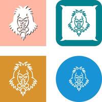 Mandrill Icon Design vector