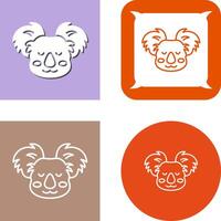 Koala Icon Design vector