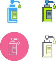 Hand Soap Icon Design vector