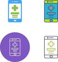 Medical App Icon Design vector