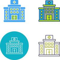 Hospital Icon Design vector