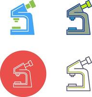 Microscope Icon Design vector