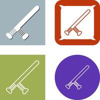 Baton Icon Design vector