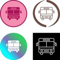 Bus Icon Design vector