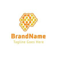 Letter Q Brain Wave Logo, for business related to the brain with Q initial vector
