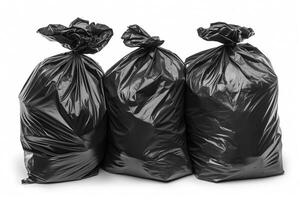 Black Garbage Bags photo