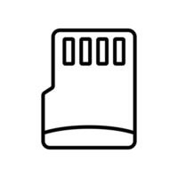 sd card icon design template simple and clean vector