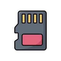 sd card icon design template simple and clean vector
