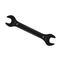 Double Open Ended Wrench vector