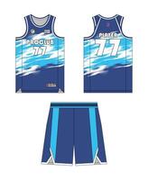 jersey baloncesto modelo diseño. baloncesto uniforme Bosquejo diseño. concepto diseño baloncesto jersey. vector