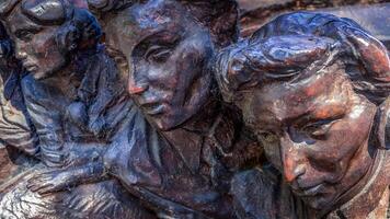 Close-up of Part of the Battle of Britain War Memorial photo