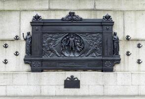 Londres, Reino Unido - marzo 11 nacional de submarinista guerra monumento en Támesis terraplén en Londres en marzo 11, 2019 foto