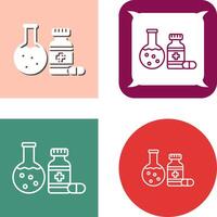 Pharmaceutical Icon Design vector