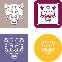 Puma Icon Design vector