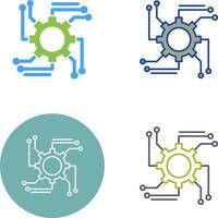 Automation Icon Design vector