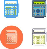 diseño de icono de calculadora vector