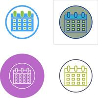 Calendar Icon Design vector