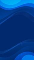 Vertical gradient waves in striking blue and dark blue colors. Enhance your website backgrounds, design captivating flyers, posters, and create visually appealing social media posts vector