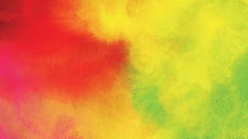 Colorful background. Abstract watercolor background. Background of paint. Yellow, green, and red background texture. vector