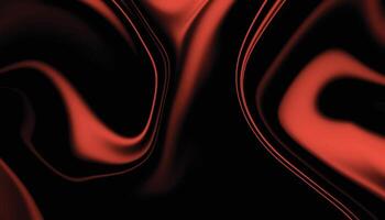 Abstract liquid background. Fluid background. Red and black background. vector