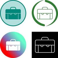 Suitcase Icon Design vector