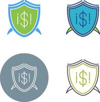 Shield Icon Design vector