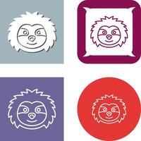 Sloth Icon Design vector