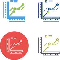 Graph Icon Design vector